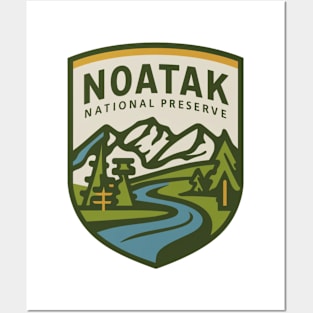 Noatak National Preserve Emblem Posters and Art